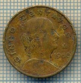 10911 MONEDA- MEXIC - 5 CENTAVOS -anul 1960 -STAREA CARE SE VEDE foto