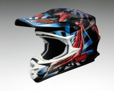 MXE Casca Motocross Shoei VFX-W Grant 2 TC-1 rosu/albastru Cod Produs: 1406905SAU foto