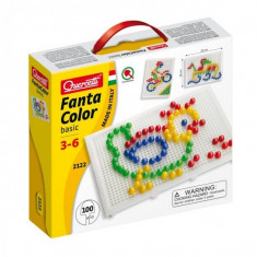 Joc Creativ Fanta Color Basic Quercetti Creatie Imagini Mozaic 100 Piese foto