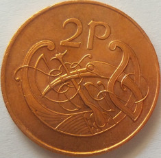 Moneda 2 Pence - IRLANDA, anul 1971 *cod 4707 foto