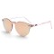 Ochelari Soare Unisex Fashion Design Classic - Protectie UV, UV400 - Roz