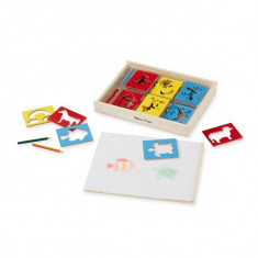 Sabloane Din Lemn Mix - Melissa And Doug foto