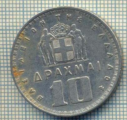 10953 MONEDA- GRECIA - 10 DRACHMAI -anul 1959 -STAREA CARE SE VEDE