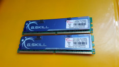 Kit 4GB DDR2 Desktop,2x2GB,G.SKILL,800Mhz,PC2-6400,CL5,Radiator foto