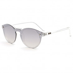 Ochelari Soare Unisex Fashion Design Classic -Protectie UV,UV400- Argintiu