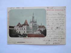 Sighisoara - Schassburg Albert Haus ,cp 1900 foto