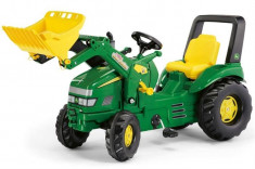 Tractor Cu Pedale Copii Rolly Toys 046638 Verde foto