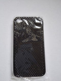 Husa iPhone 4 4s perforata neagra noua, Negru