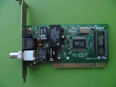 Placa de retea Genius RJ45 BNC PCI foto