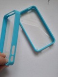 Bumper iPhone 4 4s albastru deschis nou