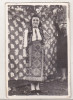 Bnk foto - Femeie in haine populare - anii `50, Alb-Negru, Romania 1900 - 1950, Etnografie