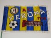 Stegulet AC Verona - Steag Fotbal Suporter, 31x22 cm - Fan Zone