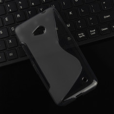 Husa de Protectie Mata GEL TPU Anti-Alunecare Microsoft Lumia 640 LTE Gri foto