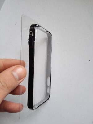 bumper iPhone 4 4s negru foto