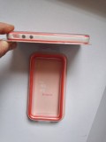 Bumper iPhone 4 4s alb nou, Rosu