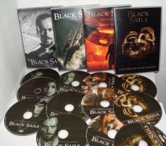 Black Sails 2014 Vele Negre 4 sezoane DVD foto