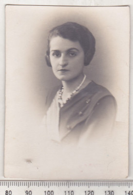 bnk foto - Portret de femeie - Foto Barasch SAR Bucuresti 1934 foto