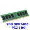 2GB DDR2-800 PC2-6400 800MHz , Memorie Desktop PC DDR2 ,Testata cu Memtest86+