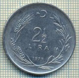 11007 MONEDA- TURCIA - 2 1/2 LIRA -anul 1975 -STAREA CARE SE VEDE, Europa