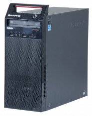 Lenovo ThinkCentre E73 Intel Pentium Dual Core G3220 3.00 GHz 4 GB DDR 3 320 GB HDD DVD-RW Tower Windows 10 Pro foto