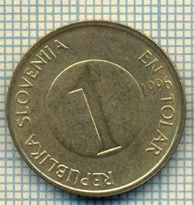 10998 MONEDA- SLOVENIA - 1 TOLAR -anul 1996 -STAREA CARE SE VEDE foto