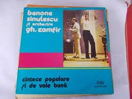 A(01) Disc vinil- BENONE SINULESCU SI ORCHESTRA GH. ZAMFIR