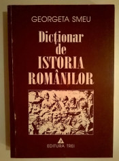 Georgeta Smeu - Dictionar de istoria romanilor foto