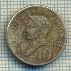 11035 MONEDA-FILIPINE(PHILIPPINES) - 10 SENTIMOS -anul 1974 -STAREA CARE SE VEDE