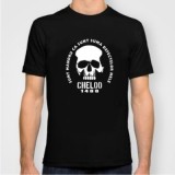 Tricou Cheloo Parazitii 20 CM Records Suma Defectelor Videoclip Bumbac Negru/Alb/Rosu