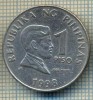11030 MONEDA-FILIPINE(PHILIPPINES) -1 PISO-anul 1998-STAREA CARE SE VEDE, Europa