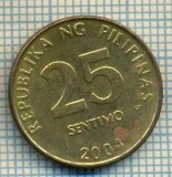 11034 MONEDA-FILIPINE(PHILIPPINES) - 25 SENTIMOS -anul 2004 -STAREA CARE SE VEDE, Europa