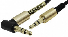 Cablu Spiralat, Jack, Tata, 3,5mm, 3 Ct. ? Jack, Tata, 3,5mm, 3 Ct., 90?/71313 foto