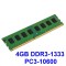 4GB DDR3-1333 PC3-10600 1333MHz , Memorie PC Desktop DDR3 Testata cu Memtest86+