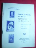 Cerc Filatelic Tomis Constanta - Oameni de seama Romani oglinditi in filatelie