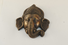 Ganesh de agatat din bronz- mic foto