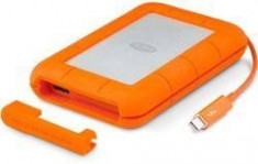 SSD extern Lacie, 500GB, Rugged, USB3.0, Thunderbolt, portocaliu foto
