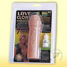 Extensie penis Love Clone + 3,8 cm foto