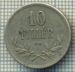 11147 MONEDA - UNGARIA - 10 FILLER -anul 1915 -STAREA CARE SE VEDE foto