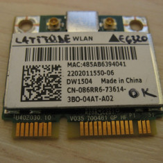 Placa wireless Dell Latitude E6320, DW1504, 086RR6, Broadcom BCM94313HMG2L