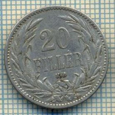 11089 MONEDA - UNGARIA - 20 FILLER -anul 1894 -STAREA CARE SE VEDE