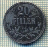 11069 MONEDA - UNGARIA - 20 FILLER -anul 1917 -STAREA CARE SE VEDE