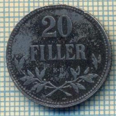 11069 MONEDA - UNGARIA - 20 FILLER -anul 1917 -STAREA CARE SE VEDE