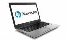 Laptop HP EliteBook 840 G1, Intel Core i7 Gen 4 4600U 2.1 GHz, 16 GB DDR3, 240 GB SSD NOU, WI-FI, Bluetooth, Webcam, Card Reader, Finger Print, foto