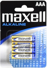 Baterii Alcaline Maxwell AAA (LR03) foto