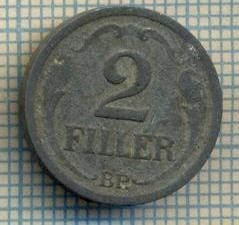 11068 MONEDA - UNGARIA - 2 FILLER -anul 1943 -STAREA CARE SE VEDE