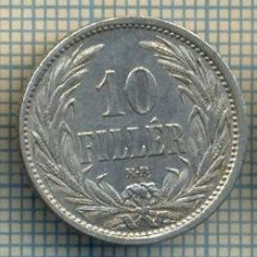 11154 MONEDA - UNGARIA - 10 FILLER -anul 1908 -STAREA CARE SE VEDE