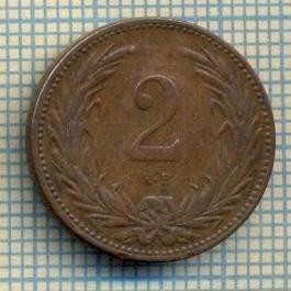 11059 MONEDA - UNGARIA - 2 FILLER -anul 1897 -STAREA CARE SE VEDE foto