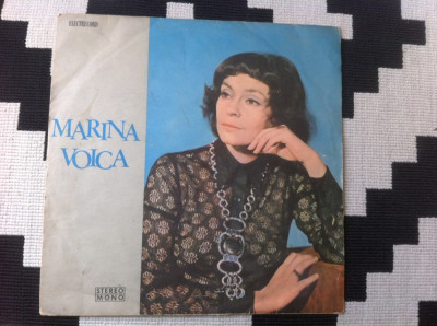 marina voica album disc vinyl lp muzica pop rumba usoara slagare 1973 EDE 0811 foto