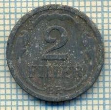 11063 MONEDA - UNGARIA - 2 FILLER -anul 1943 -STAREA CARE SE VEDE