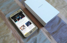 Samsung S6 Gold, 5.1&amp;quot; 2560x1440 pixels, 3GB RAM, (telefon SM-G920 Auriu) foto
